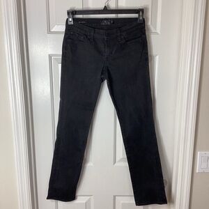 Lucky Brand Black Sweet Straight Leg Jeans Sz 2